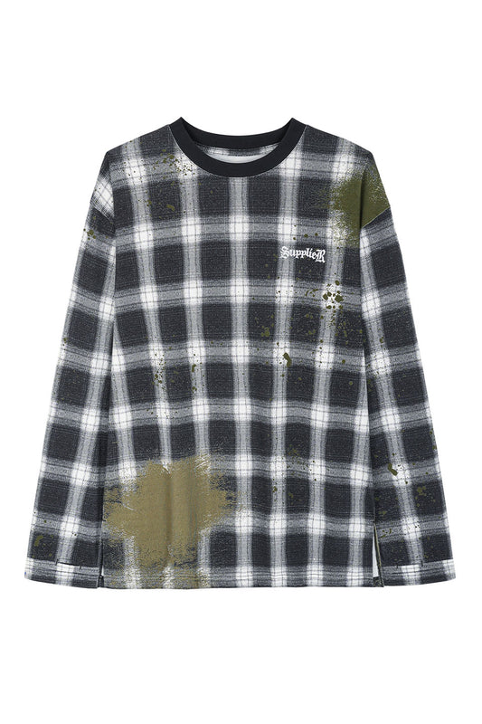 Print Check LS Tee
