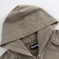 【予約商品】Dagger Leather Patch Zip Hoodie【9月上旬お届け】
