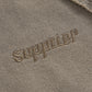 【予約商品】Dagger Leather Patch Zip Hoodie【9月上旬お届け】