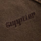 【予約商品】Dagger Leather Patch Zip Hoodie【9月上旬お届け】