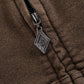 【予約商品】Dagger Leather Patch Zip Hoodie【9月上旬お届け】