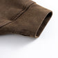 【予約商品】Dagger Leather Patch Zip Hoodie【9月上旬お届け】