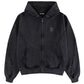 【予約商品】Switching Pierced Zip Hoodie V2【9月上旬お届け】