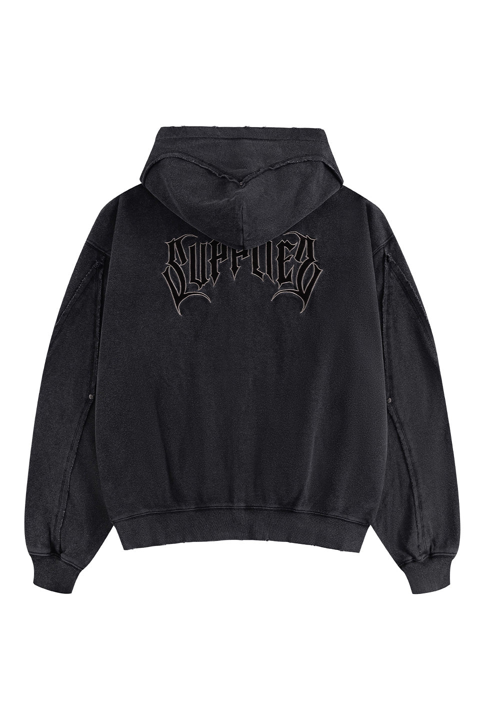 【予約商品】Switching Pierced Zip Hoodie V2【9月上旬お届け】