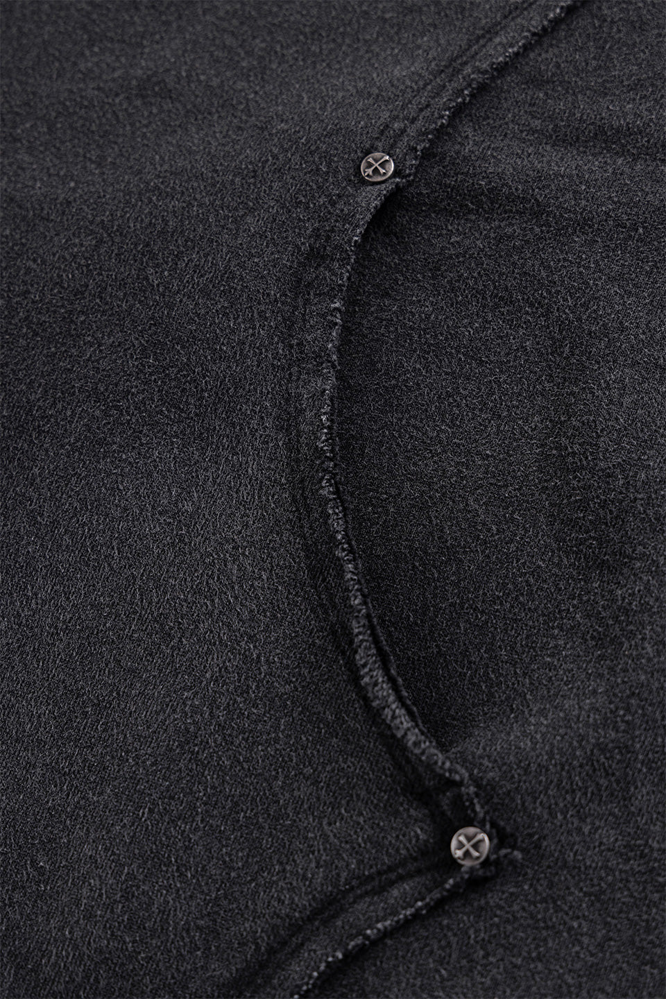 【予約商品】Switching Pierced Zip Hoodie V2【9月上旬お届け】