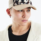Tribal Camo Cross Leather Patch Mesh Cap