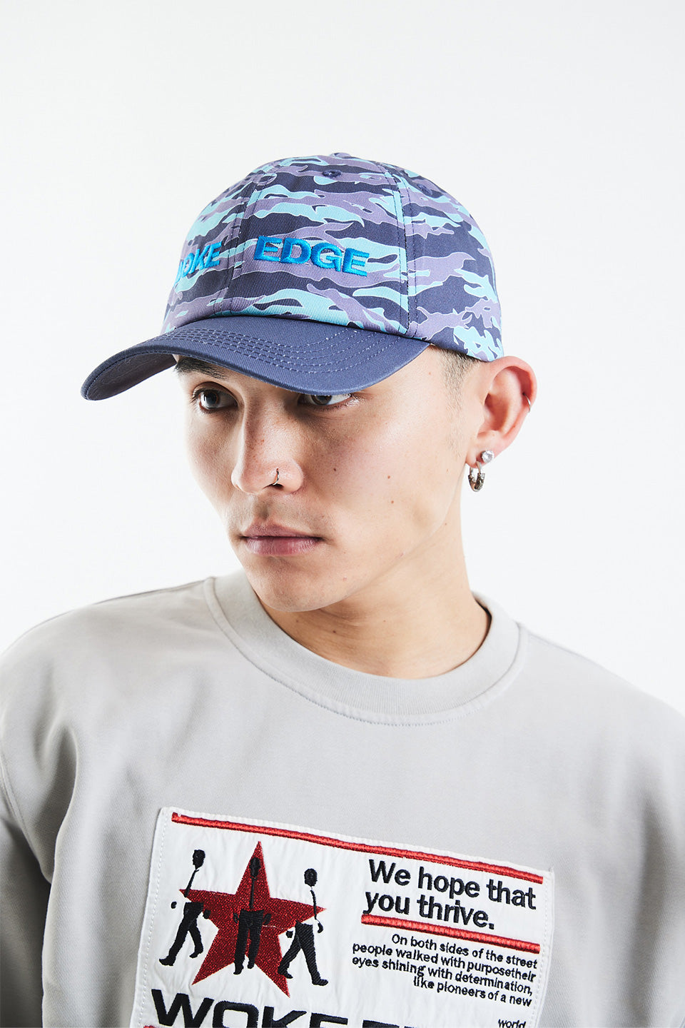 Lizard Camo Logo Cap