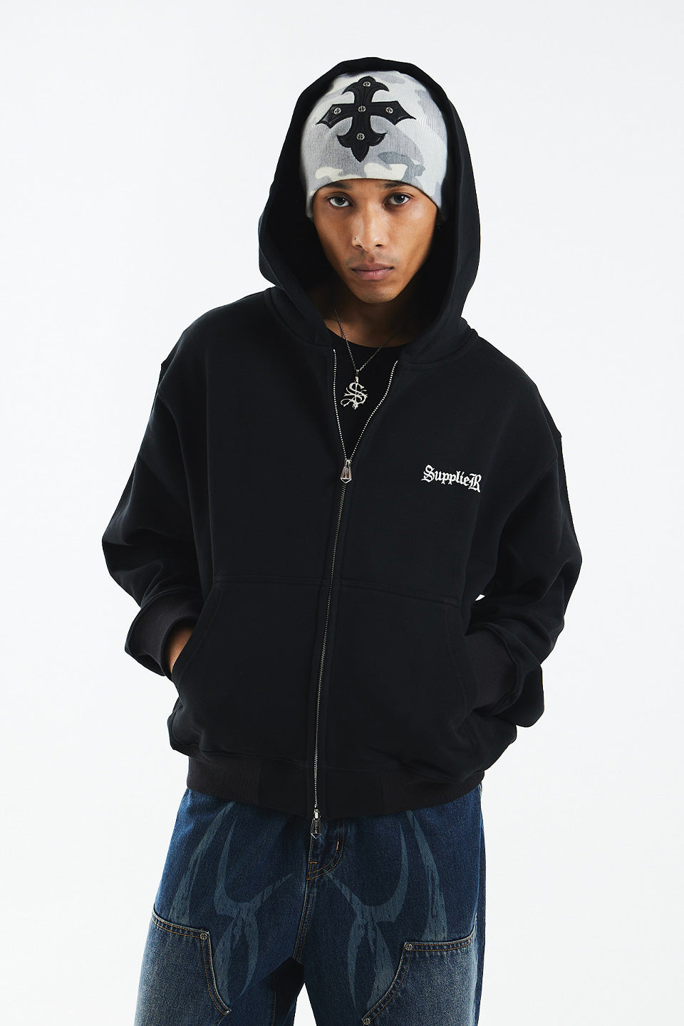 Cross Zip Hoodie V2