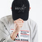 Rhinestone We Star Logo Cap