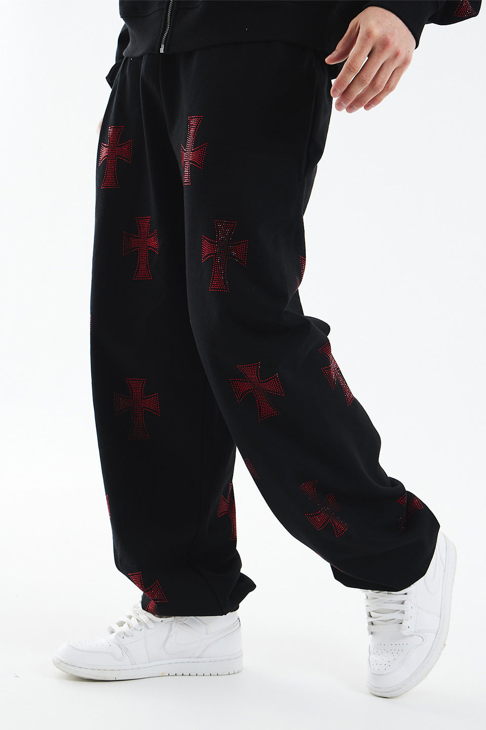 パンツ｜Unknown London (アンノウン・ロンドン)｜Cross Rhinestone