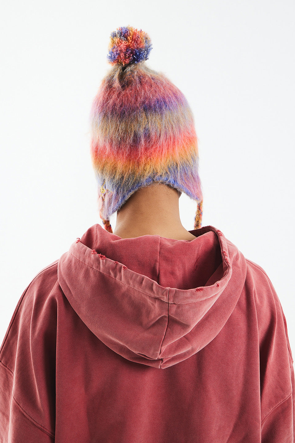 Gradation Mohair Pilot Cap