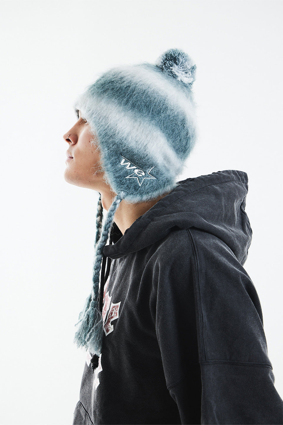 Gradation Mohair Pilot Cap