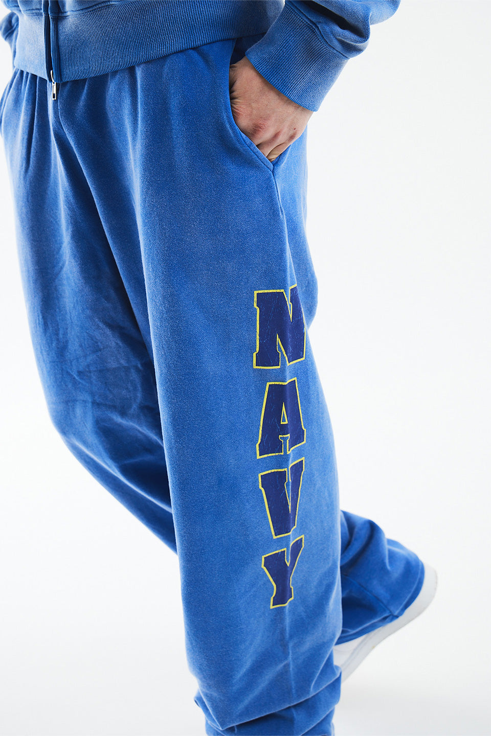 Faded Navy Sweat Pants