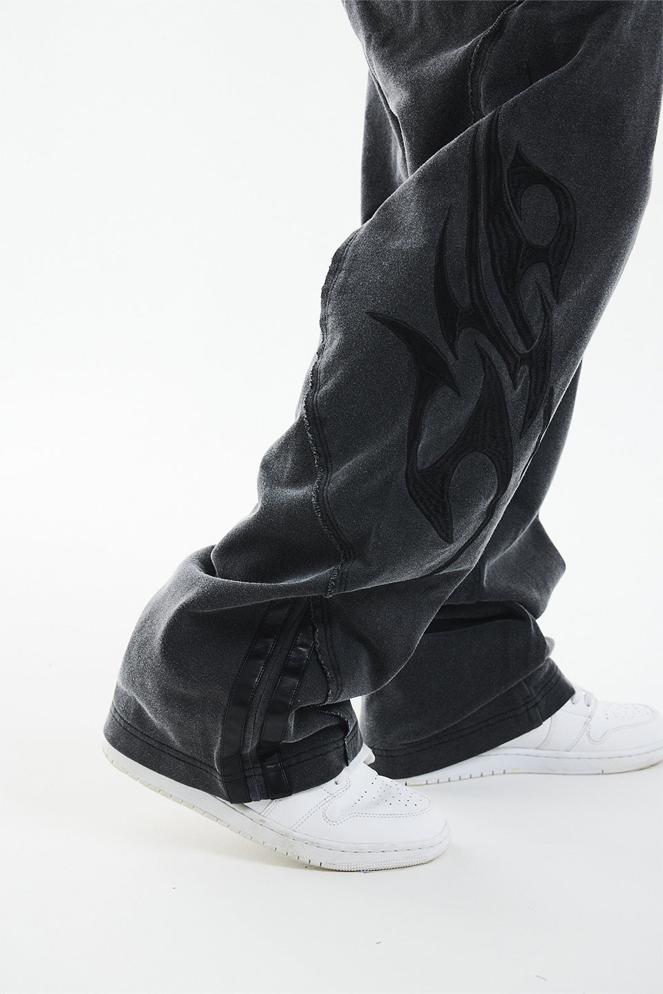 Tribal Side Stripe Track Pants