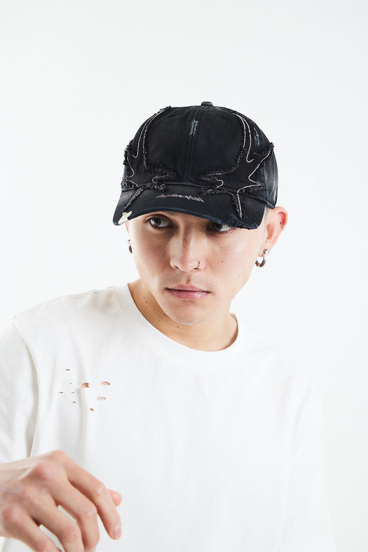 EYES Distressed Cap