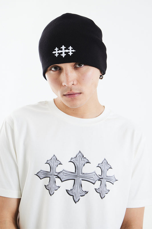 Micro Triple Cross Beanie