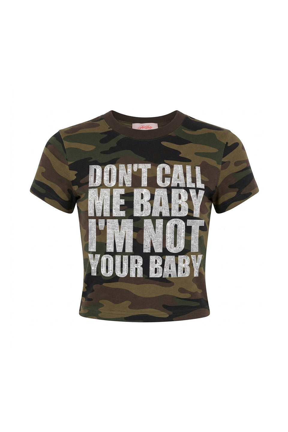 I'm Not Your Baby Cropped Tee Women's