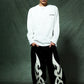 Cross Rhinestone Long Sleeve Tee