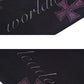 【予約商品】Black x Purple Cross Rhinestone Jogger【10月下旬~11月上旬お届け】