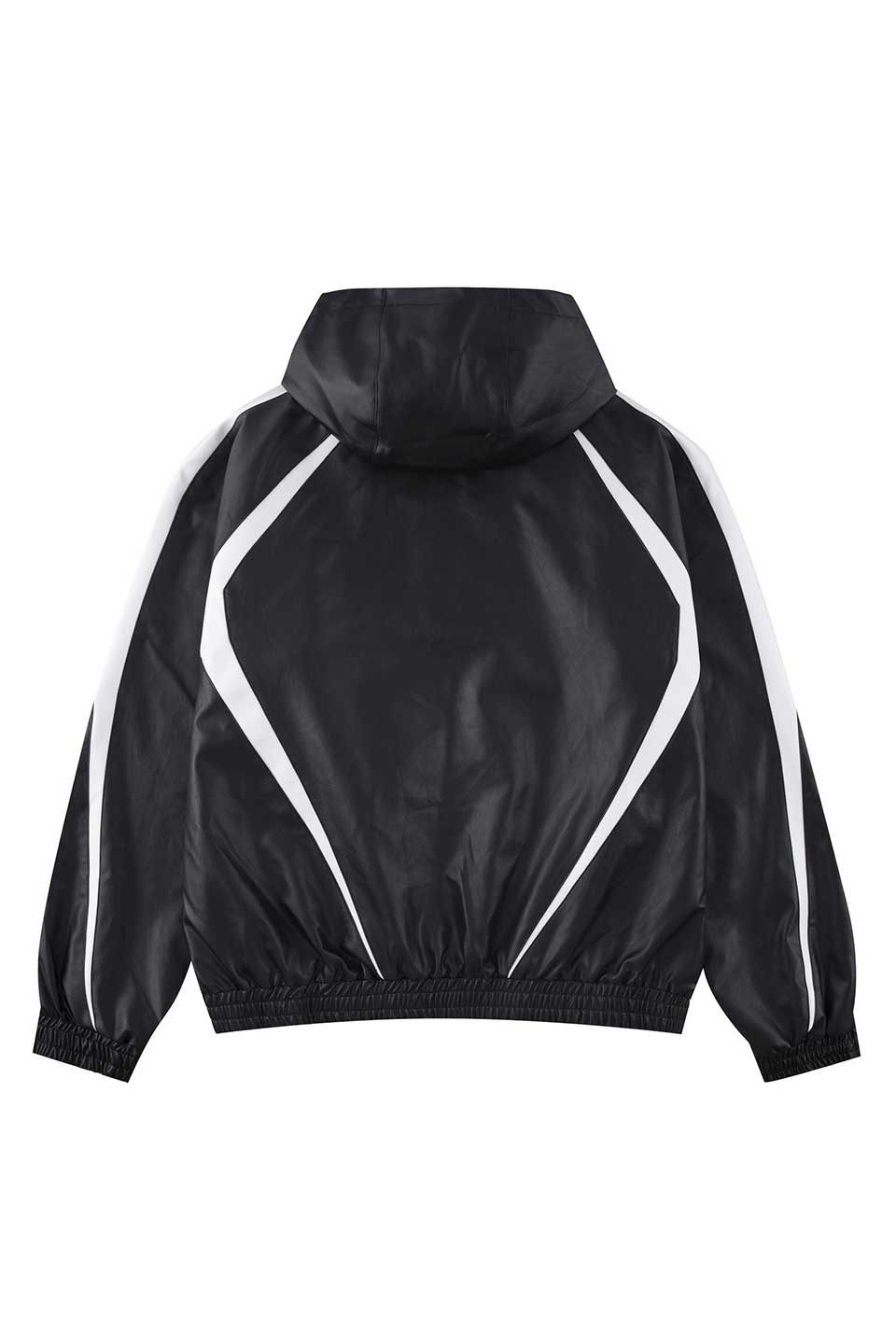 Leather Track Jacket