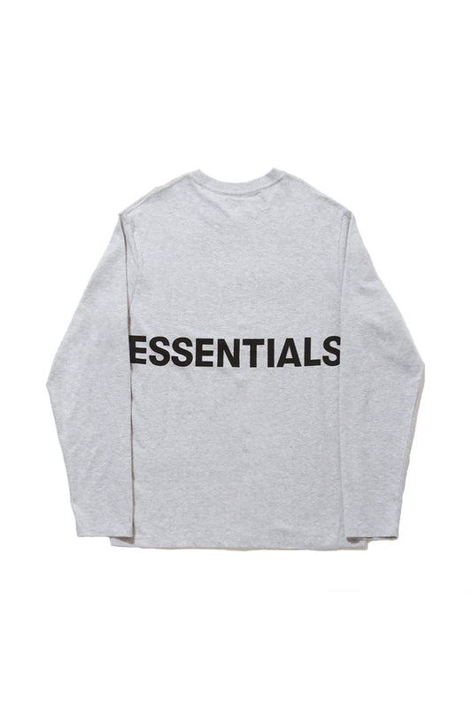 Boxy Long Sleeve T-Shirt/Essentials