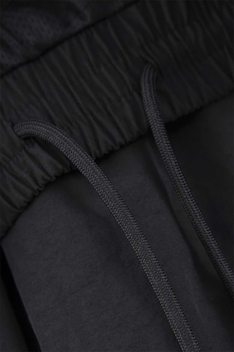 Black Tonal Zip Track Pants