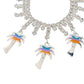 Shinee Silver Palmtree Ankle Bracelet