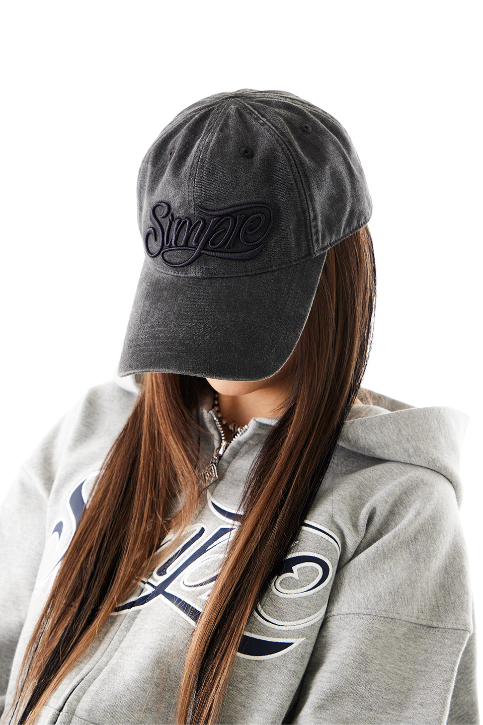 Simple Is Life Logo Embroidery Cap