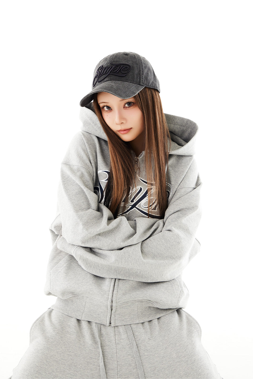 Simple Is Life Logo Embroidery Cap