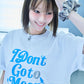 【I don't go to the moon】 Logo Tee - Oversize Fit