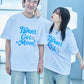 【I don't go to the moon】 Logo Tee - Oversize Fit