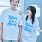 【I don't go to the moon】 Logo Tee - Oversize Fit