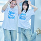 【I don't go to the moon】 Logo Tee - Oversize Fit