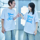 【I don't go to the moon】 Logo Tee - Oversize Fit