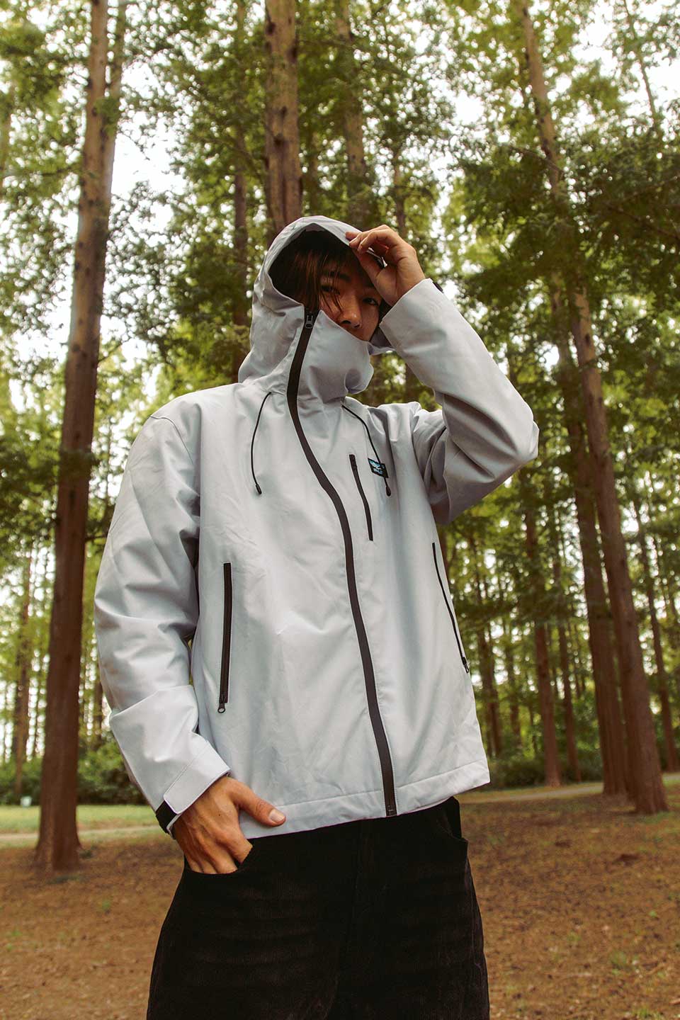 【SPLR】3 Layer Nylon Jacket フード付きジャケット 3 Layer Nylon Jacket｜SPLR｜トラックジャケット