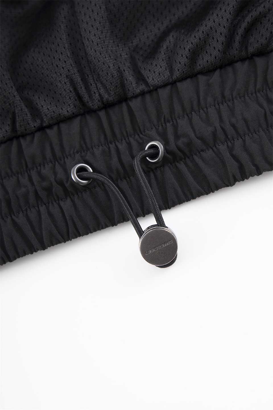 Black Tonal Zip Track Jacket