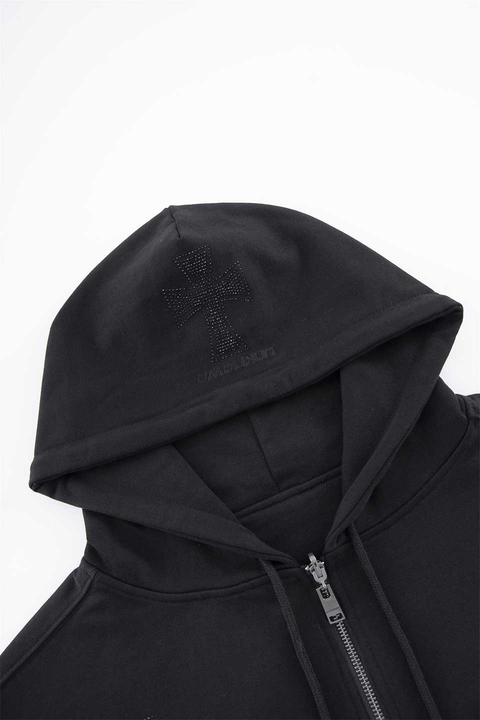 Blackxblack Cross Reversible Zip Hoodie