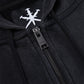 Dagger Patch Zip Hoodie