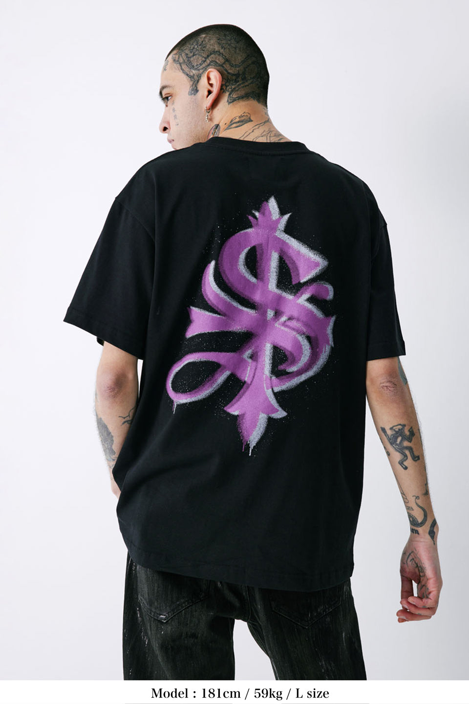 Spray Cross Tee