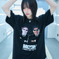 【I don't go to the moon】Agent Tee - Oversize Fit