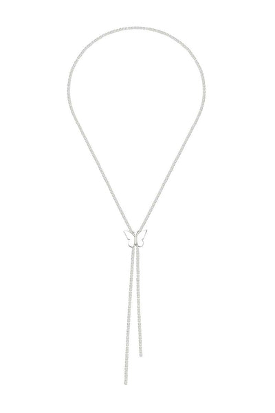 アクセサリー Nanasisan Crystal Lariat Silky Butterfly｜STUGAZI｜ネックレス