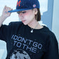 【I don't go to the moon】Moon Rhinestone Baseball Cap