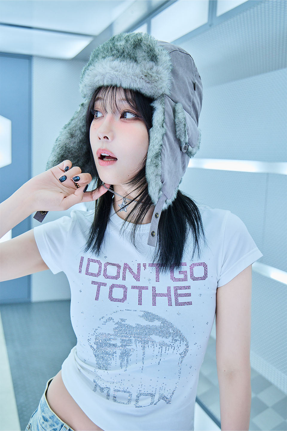 【I don't go to the moon】Star Necklace