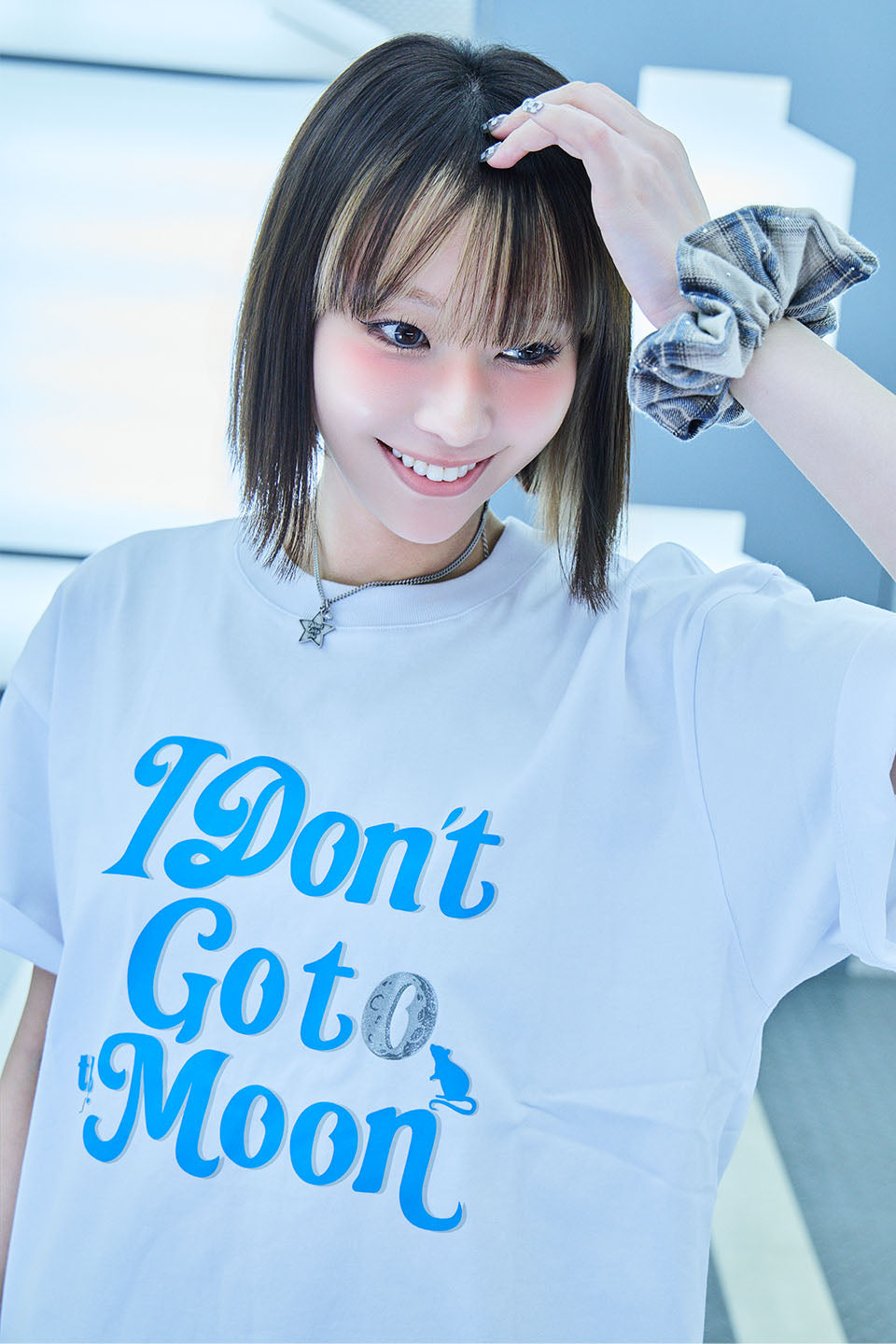 【I don't go to the moon】Star Necklace