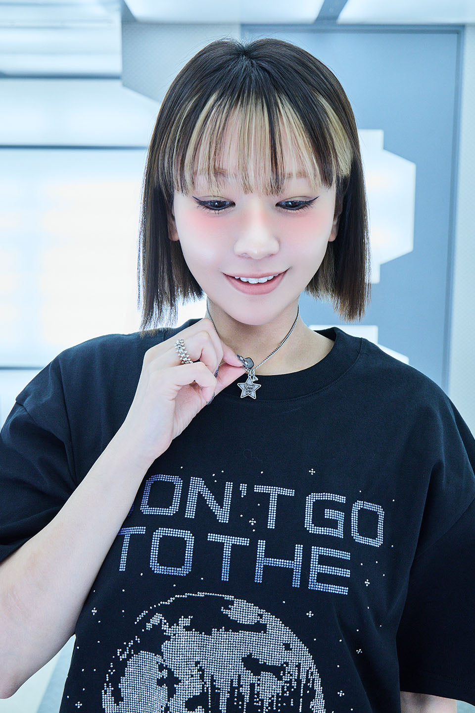 【I don't go to the moon】Star Necklace