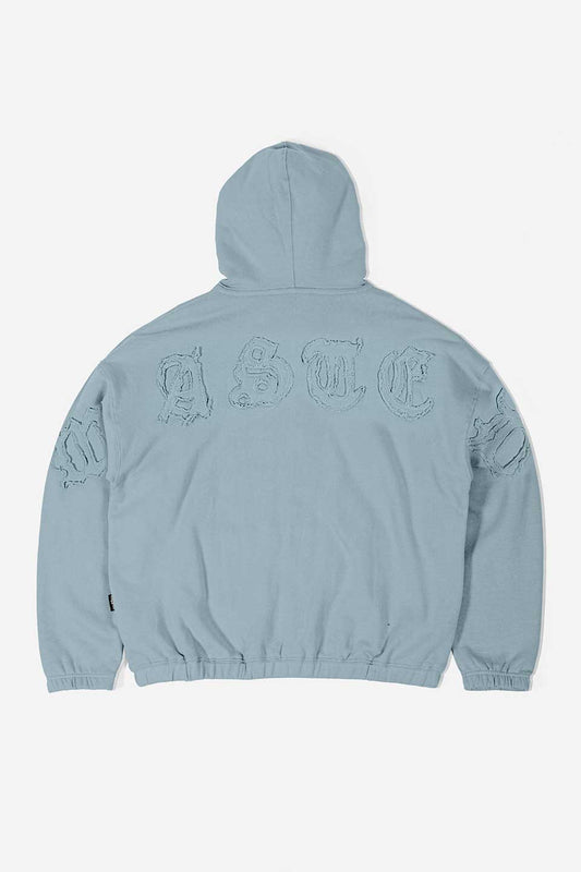Kingdom Curve Destroy Boxy Zip Hoodie