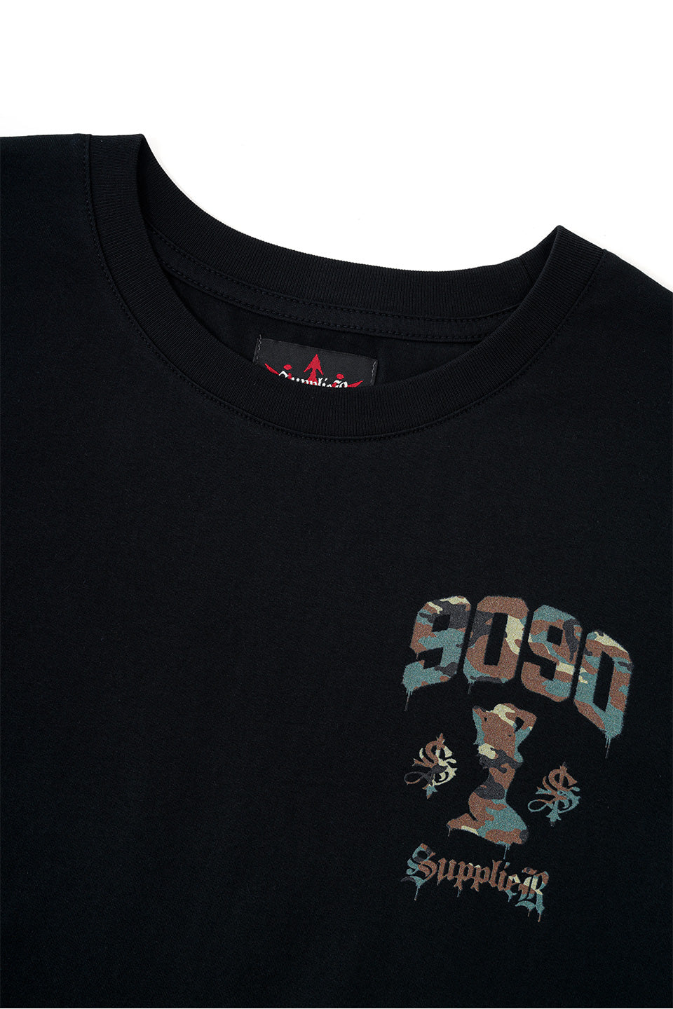 9090 X Supplier Camouflage Sexy Logo Tee
