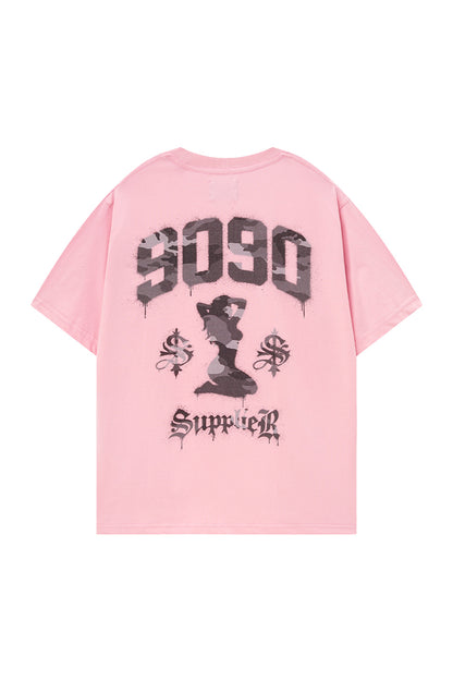 9090 X Supplier Camouflage Sexy Logo Tee
