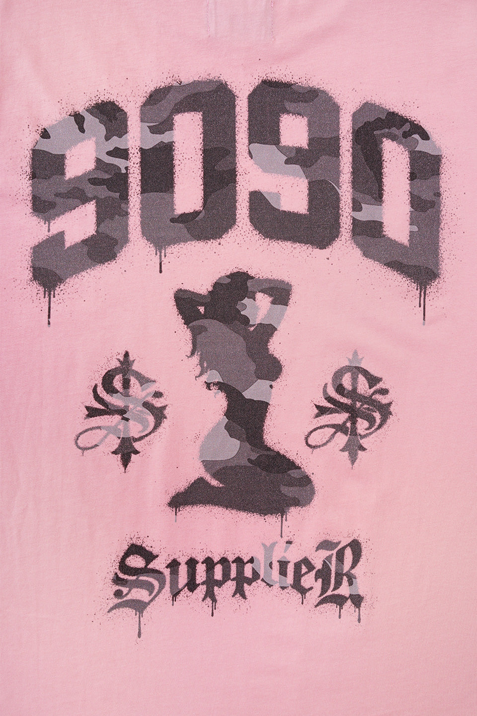 9090 X Supplier Camouflage Sexy Logo Tee