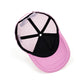 9090 X Supplier Cross Leather Patch Mesh Cap